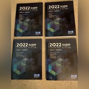 SHRM 2022 Learning System Books (SHRM-CP/SHRM-SCP